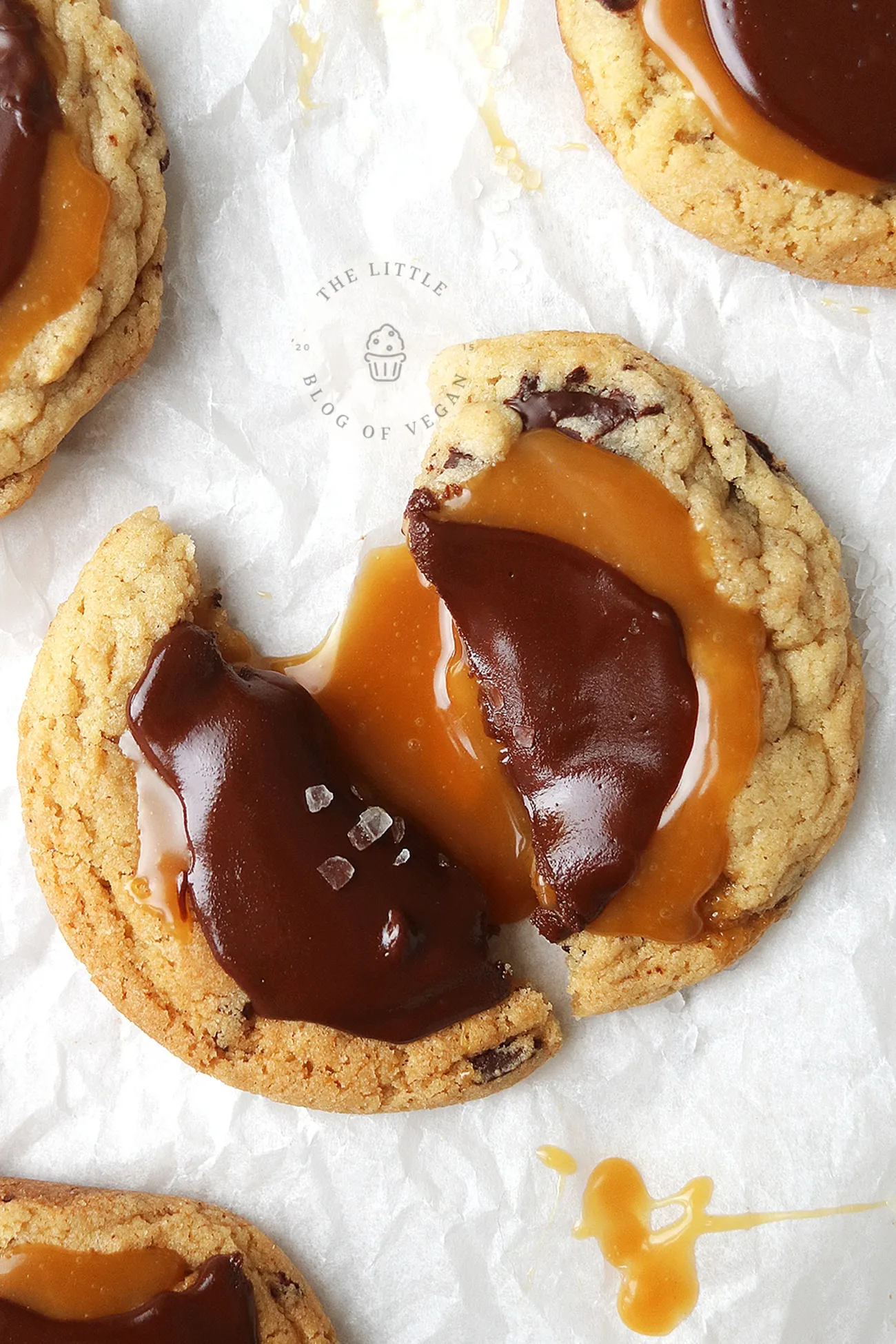 Galleta estilo Twix